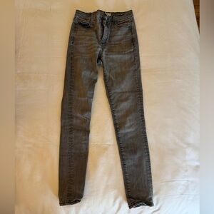 GAP Women's High Rise Gray Jeans